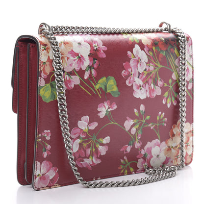Gucci Calfskin Blooms Print Medium Dionysus Shoulder Bag Romantic Cherry Multicolor 4 of 12
