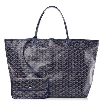 Goyard Goyardine Saint Louis GM Navy 1 of 9