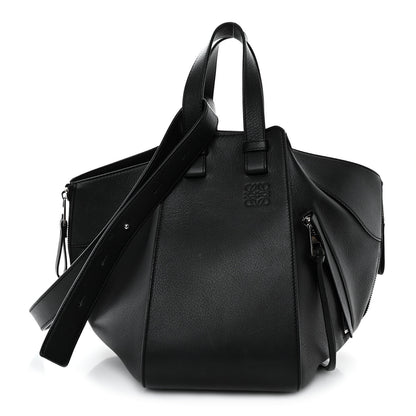 Loewe Calfskin Small Hammock Shoulder Bag Black 1 of 9