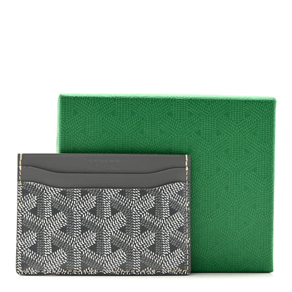 Goyard Goyardine Saint Sulpice Card Holder Grey 7 of 7