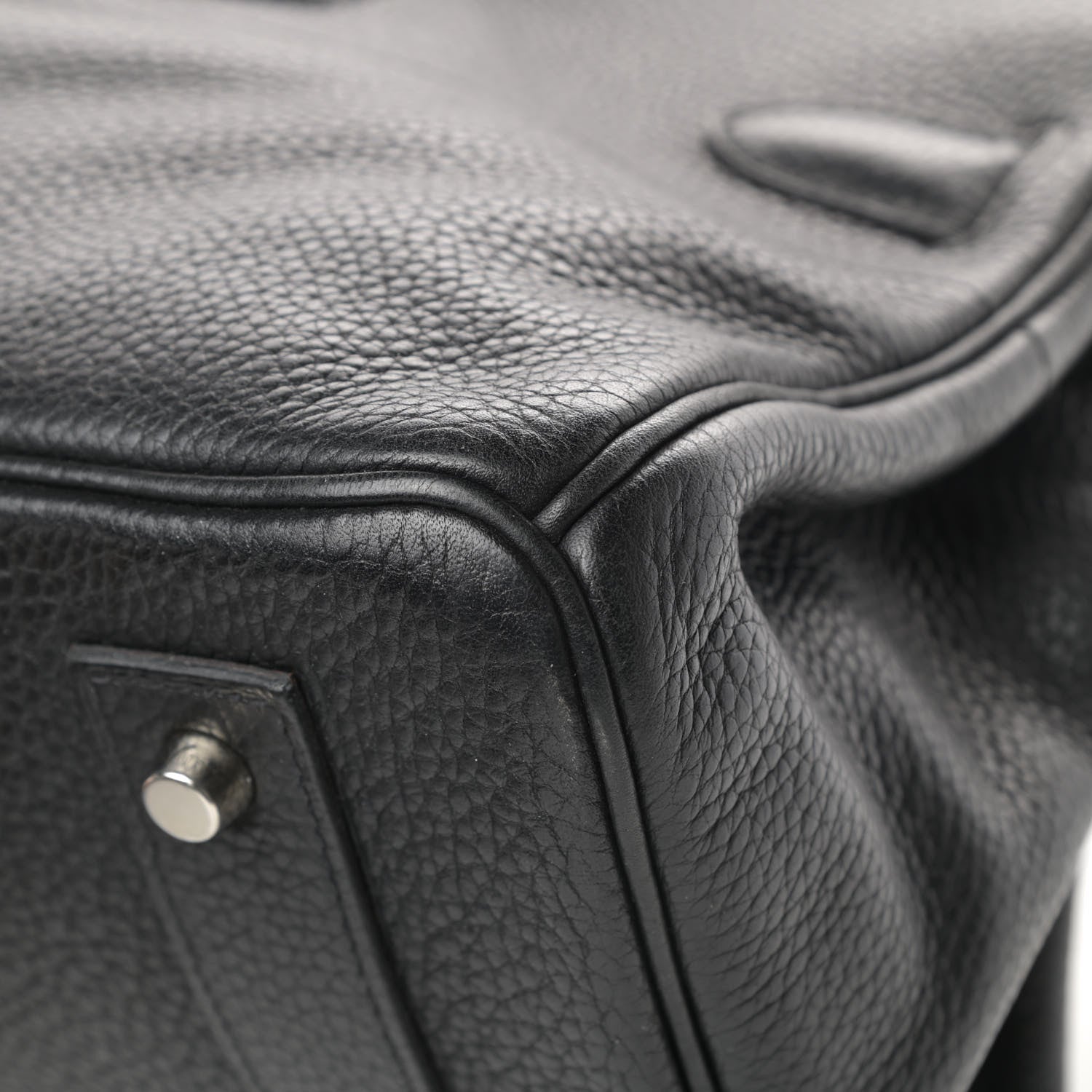 Hermes Taurillon Clemence JPG Birkin 42 Black 11 of 23