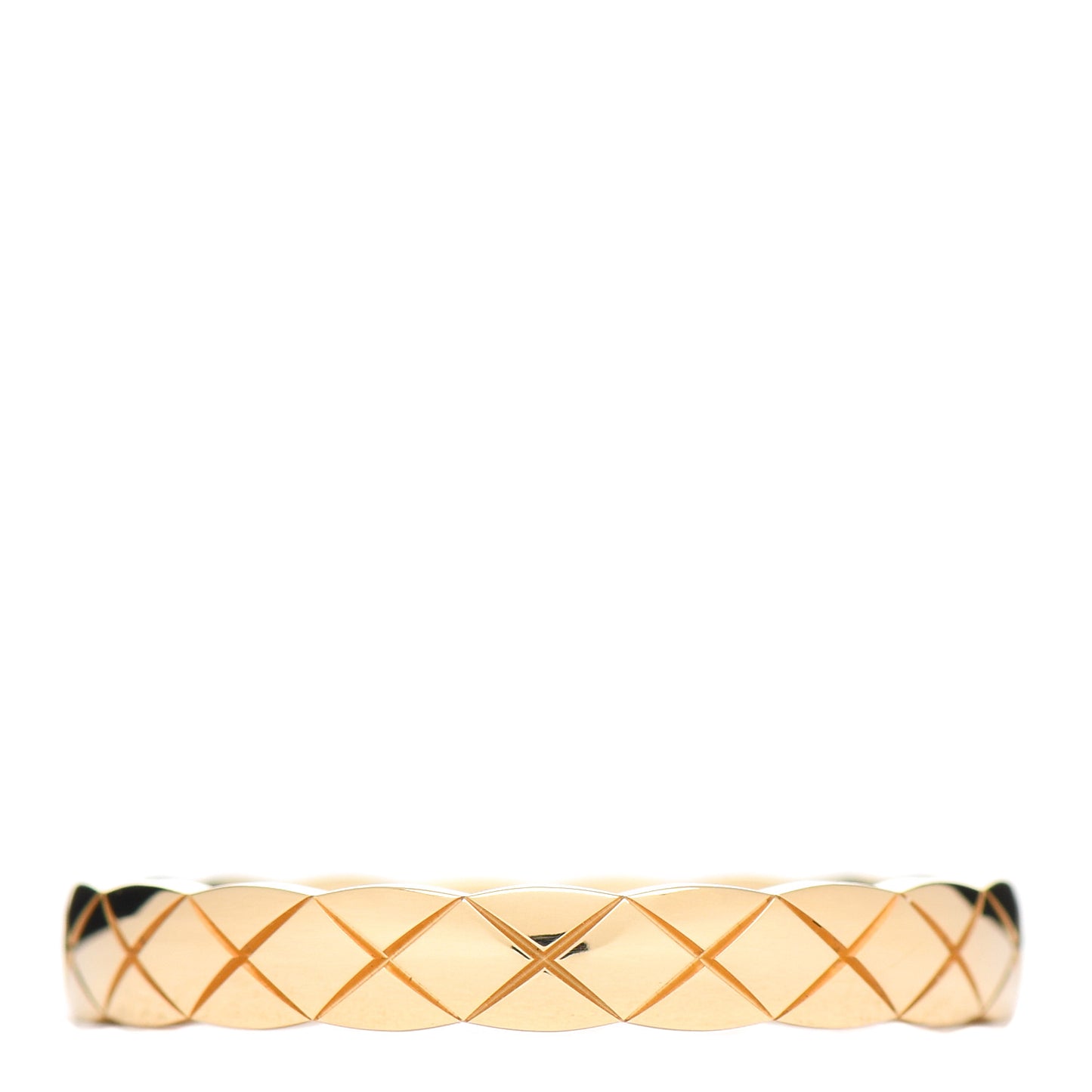 18K Yellow Gold Mini Coco Crush Ring 57 8