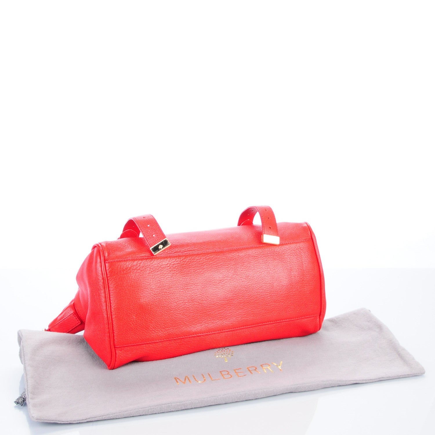 Mulberry Glossy Goatskin Medium Alexa Valentine Red 4 of 7