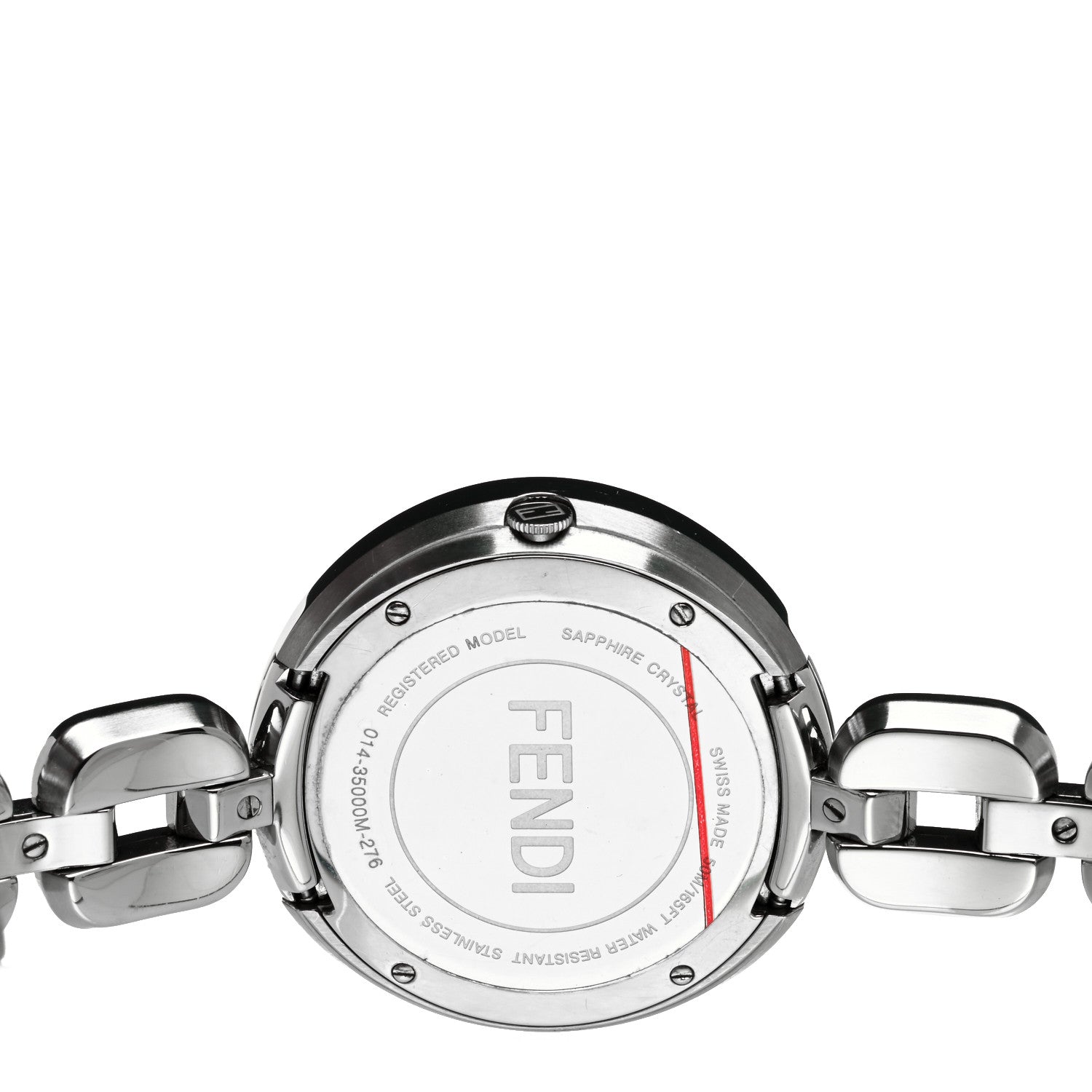 Fendi Stainless Steel Ceramic 36mm My Way Quartz Watch Blue 4 of 5