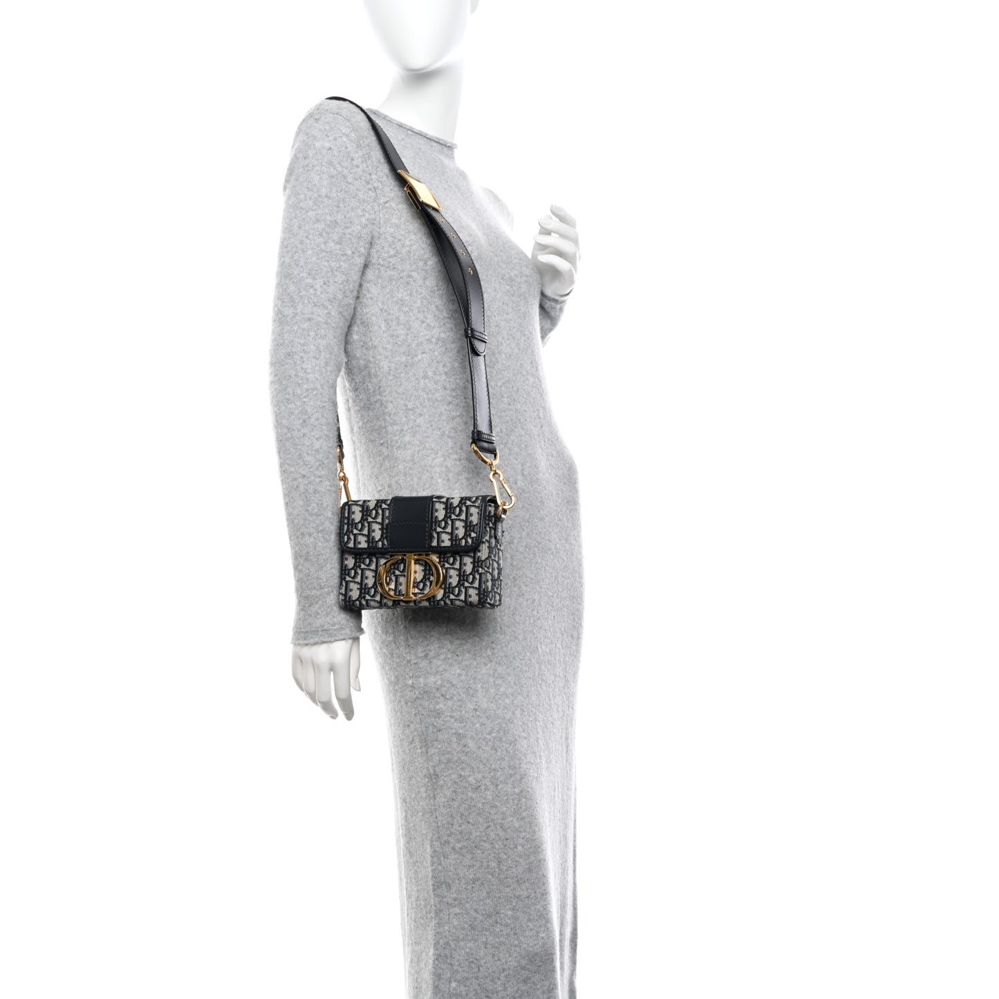 Oblique 30 Montaigne Box Bag Blue