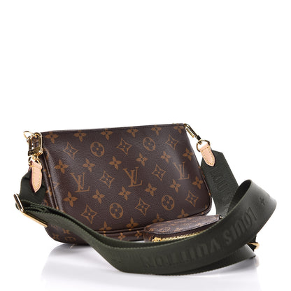 Louis Vuitton Monogram Multi Pochette Accessories Kaki 3 of 12