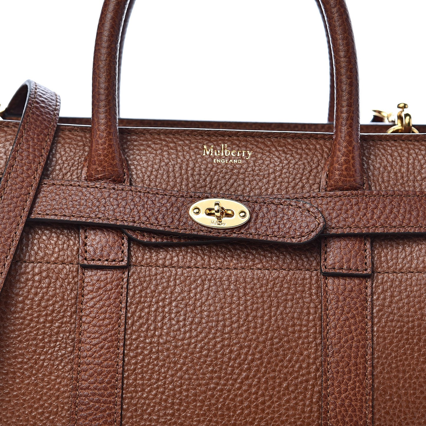 Small Classic Grain Mini Zipped Bayswater Oak
