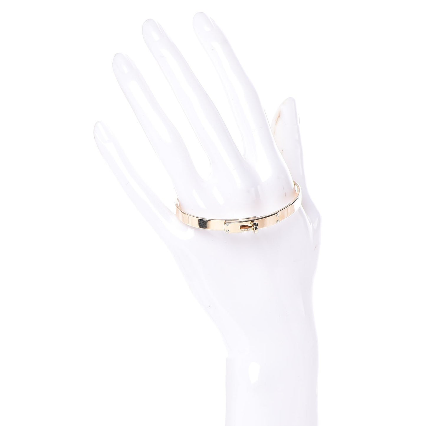 18K Yellow Gold Diamond PM Kelly Bracelet SH