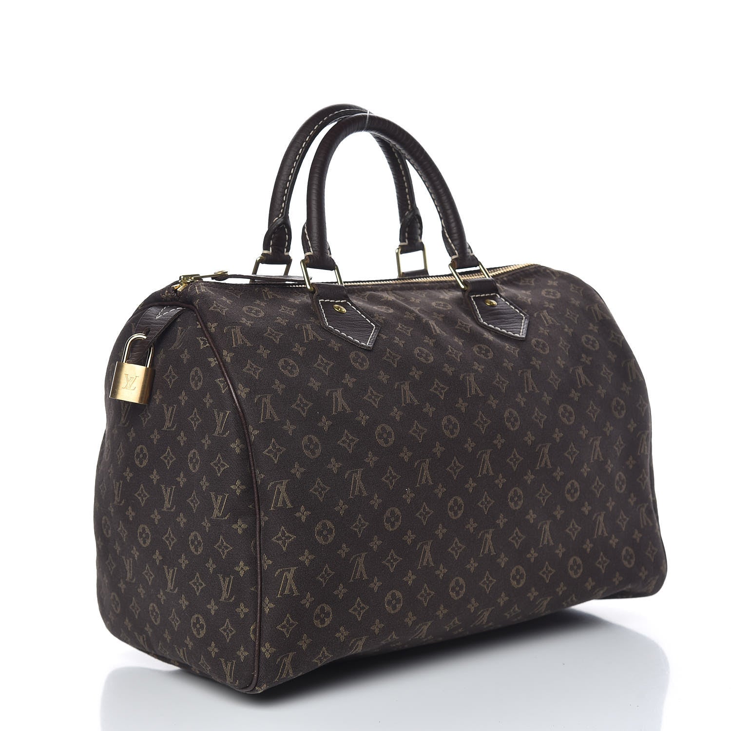 Louis Vuitton Mini Lin Speedy 30 Ebene 3 of 11