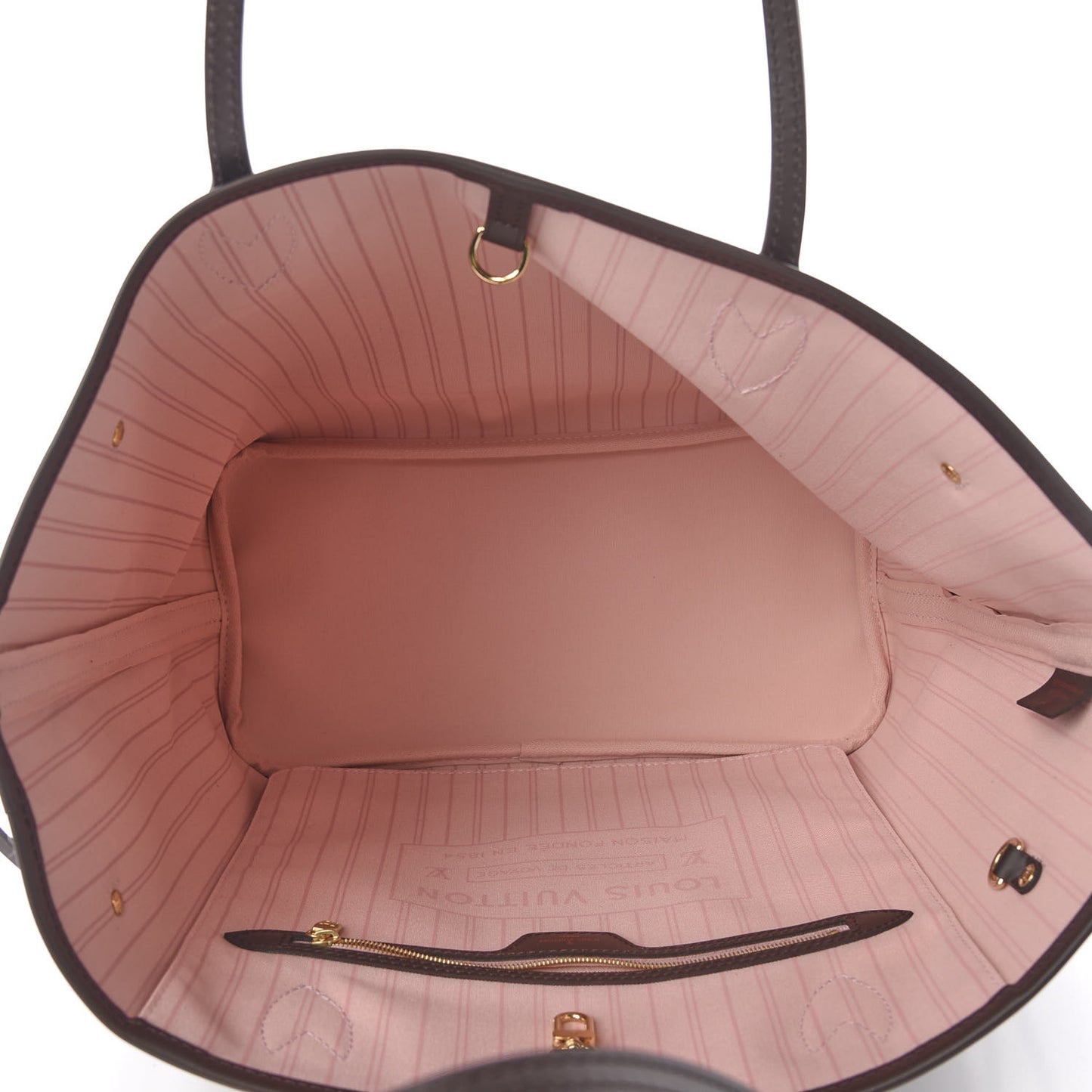 Damier Ebene Neo Neverfull MM Rose Ballerine