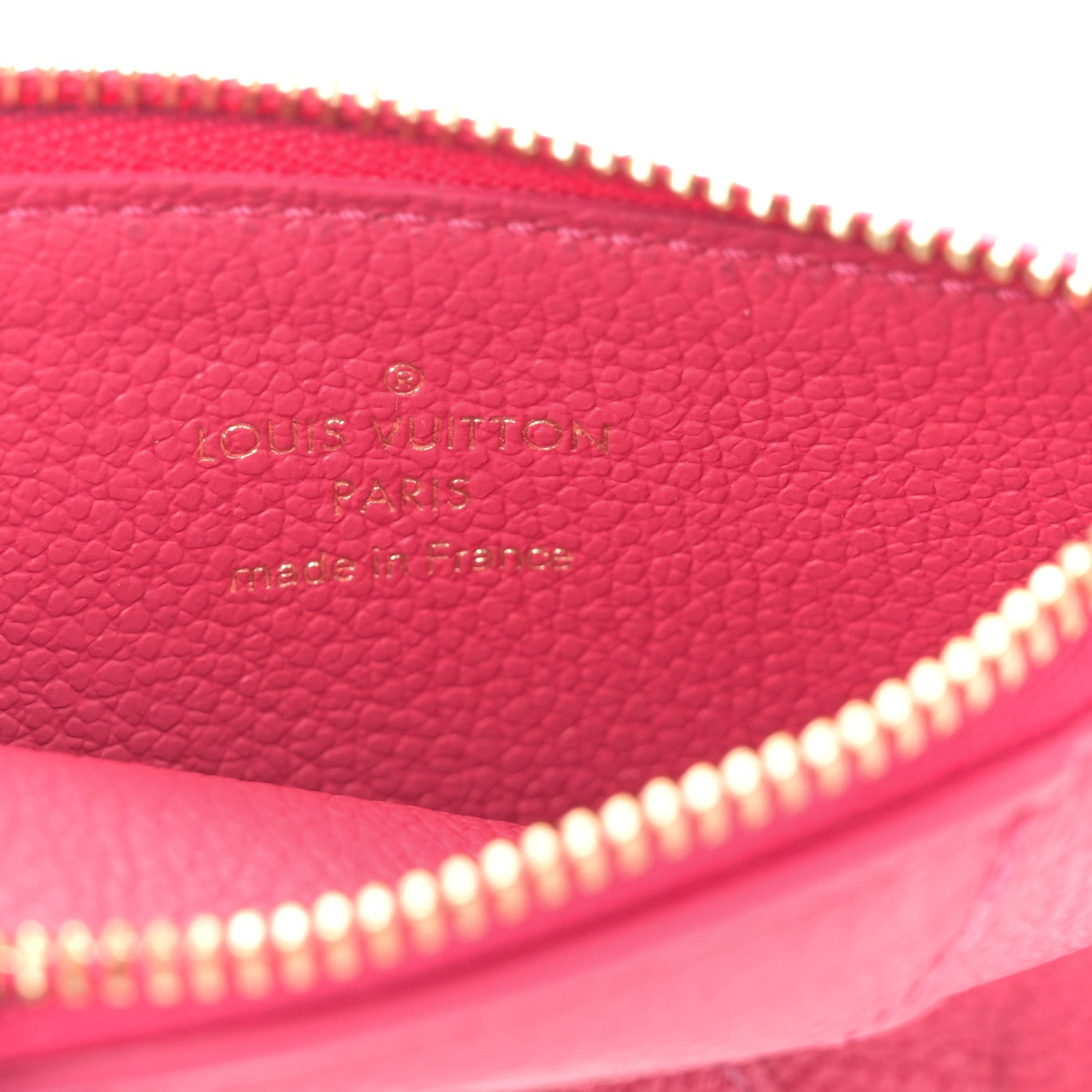 Louis Vuitton Empreinte Monogram Zipped Romy Card Holder Grenade 6 of 7