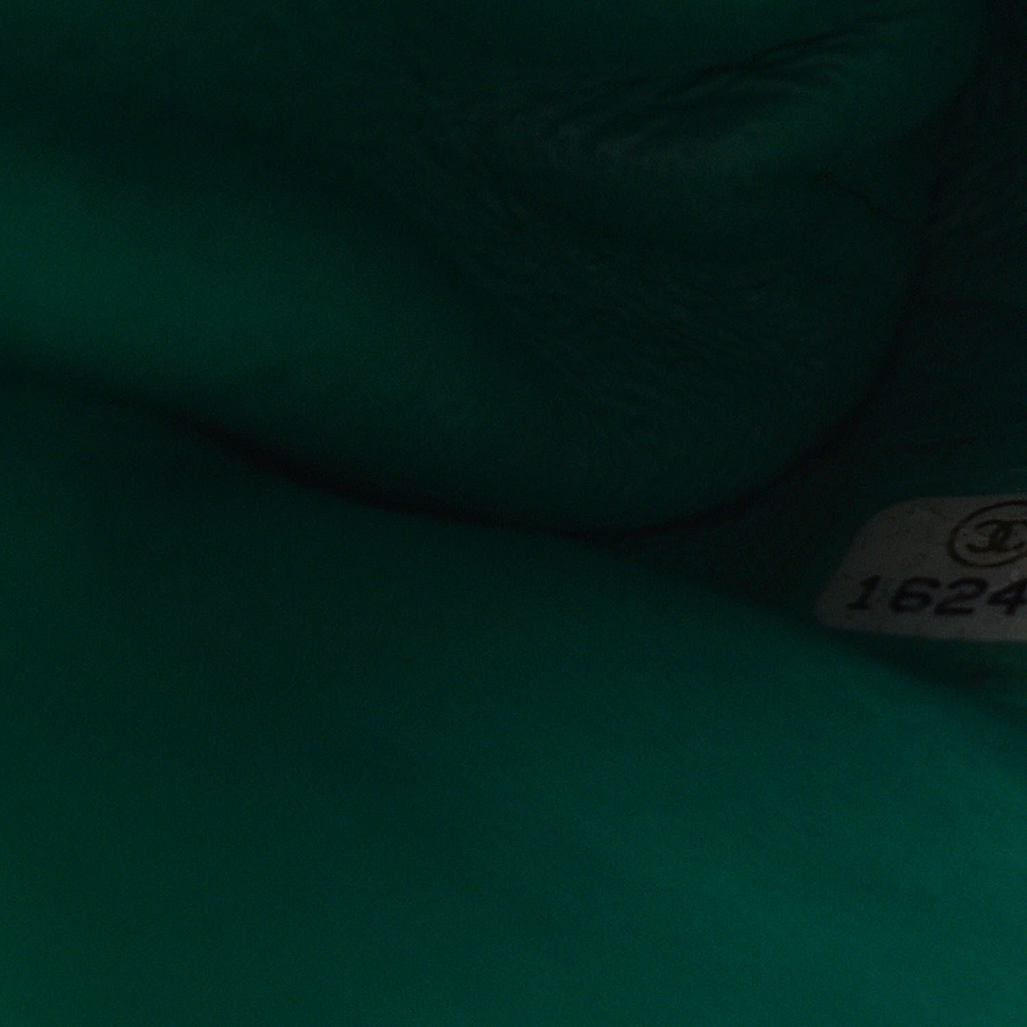 Chanel Lambskin Quilted Clutch With Chain Flap Green 9 of 14