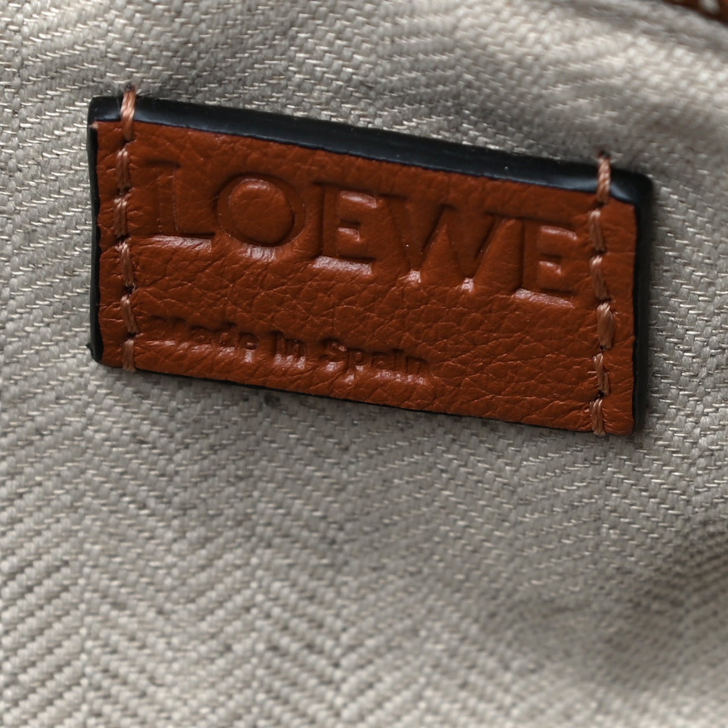 Calfskin Medium Puzzle Bag Tan