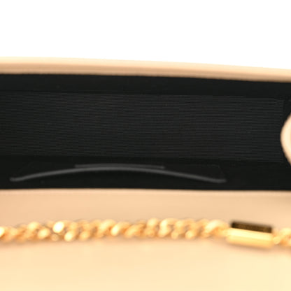 Saint Laurent Grain De Poudre Medium Monogram Kate Satchel Nude Powder 5 of 10