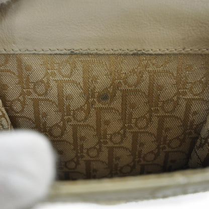 Christian Dior Patent Lady Dior Compact Cannage Wallet Beige 8 of 9
