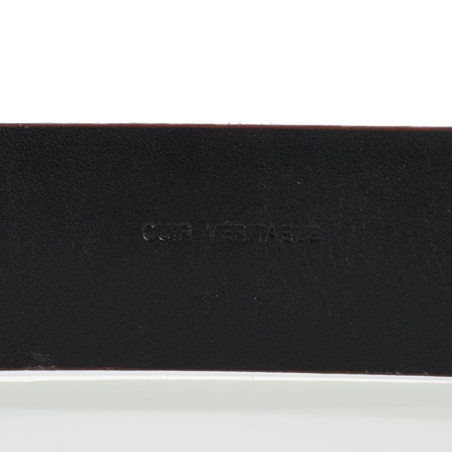 Suede Gripoix Crystal Belt 90 36 Burgundy