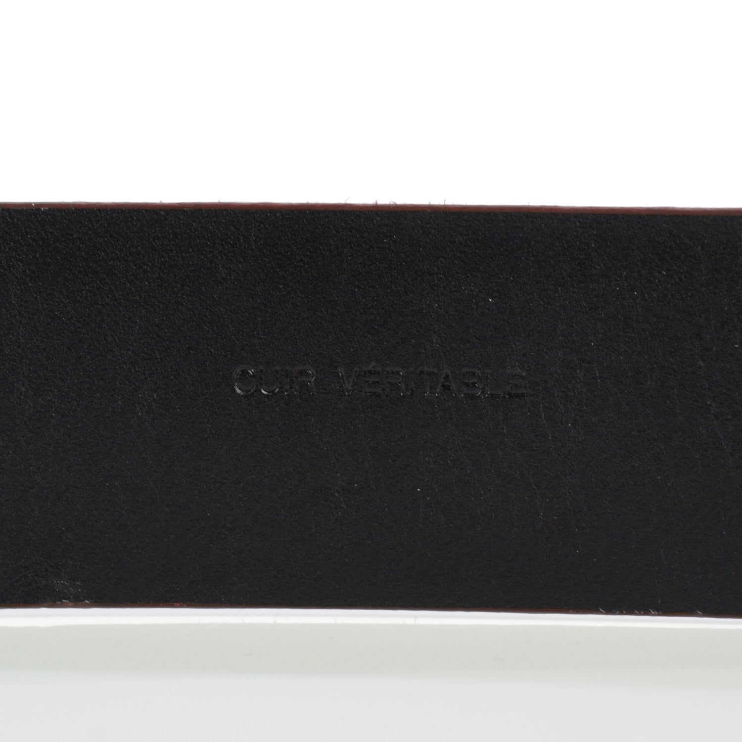 Chanel Suede Gripoix Crystal Belt 90 36 Burgundy 5 of 9