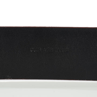 Chanel Suede Gripoix Crystal Belt 90 36 Burgundy 5 of 9
