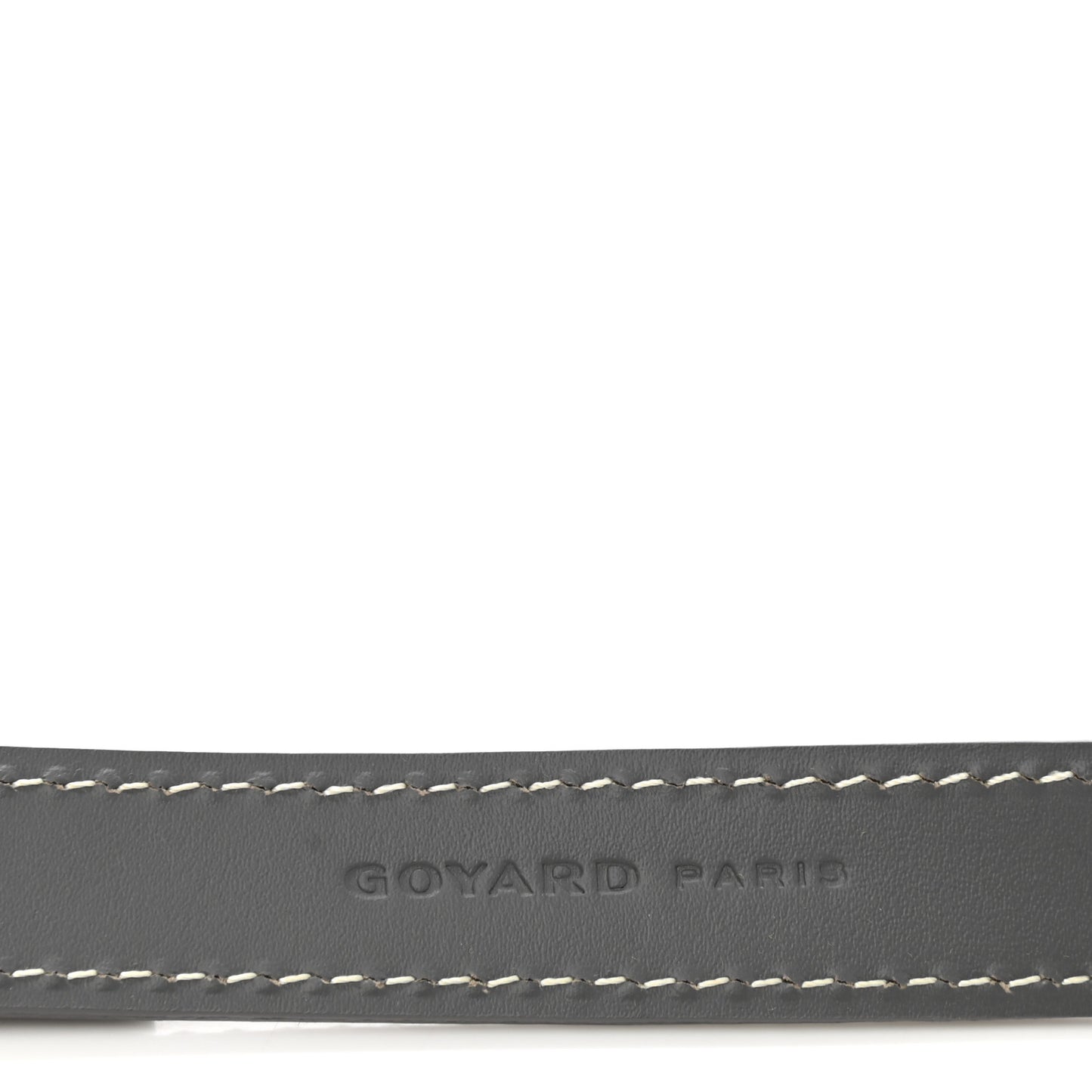 Calfskin Adjustable Shoulder Strap Grey