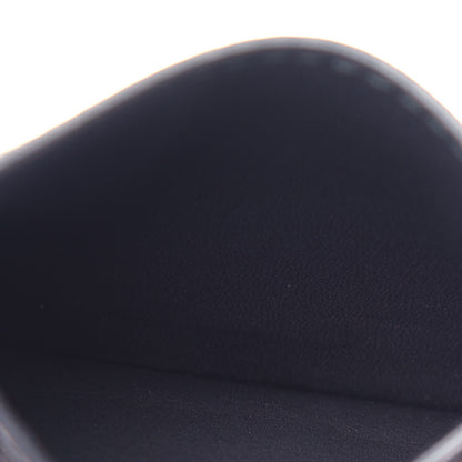 Christian Dior Calfskin D-Fence Card Holder Black 5 of 7