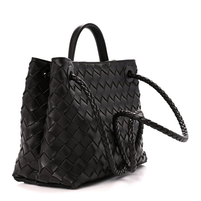 Bottega Veneta BOTTEGA VENETA Nappa Intrecciato Small Andiamo Shoulder Bag Fondant 3 of 10