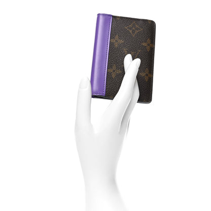 Louis Vuitton Monogram Pocket Organizer NM Purple 2 of 7