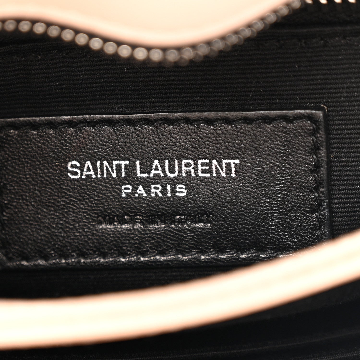 Saint Laurent Calfskin Y Quilted Monogram Toy Loulou Crossbody Bag Nude Powder 7 of 15