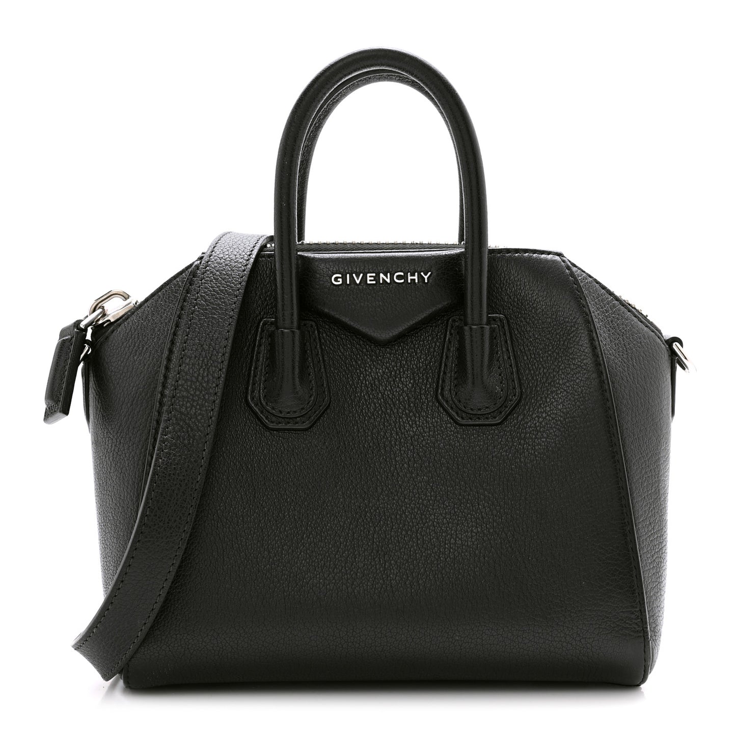 Sugar Goatskin Mini Antigona Black