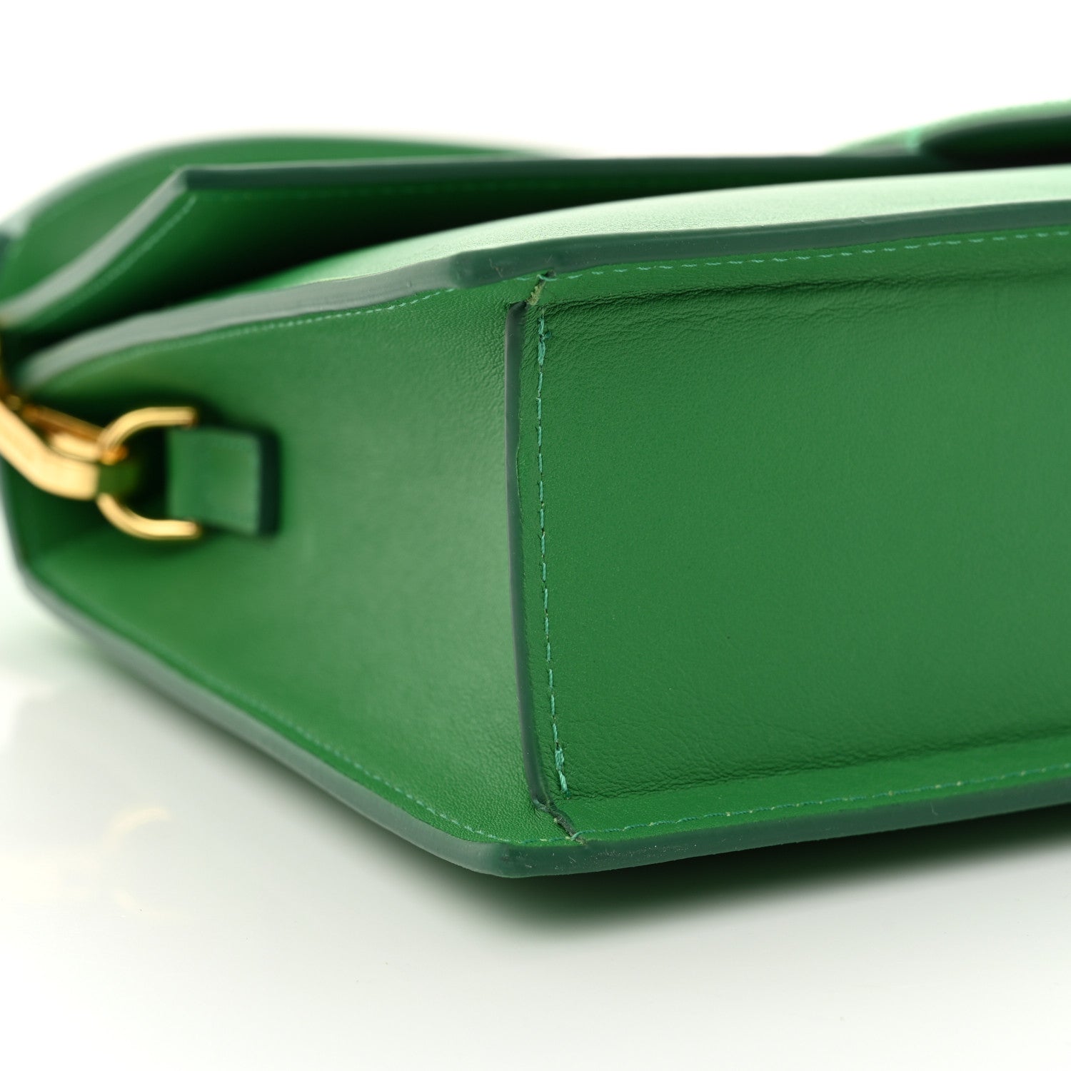 Jacquemus Smooth Calfskin Le Bambinou Green 8 of 10