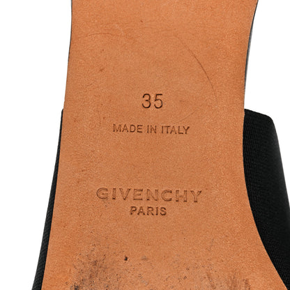 Givenchy Lambskin Bedford Logo Mule Slides 35 Black 6 of 9