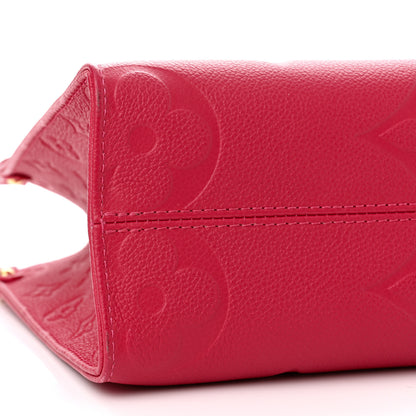 Louis Vuitton Empreinte Monogram Giant Onthego PM Freesia 9 of 10