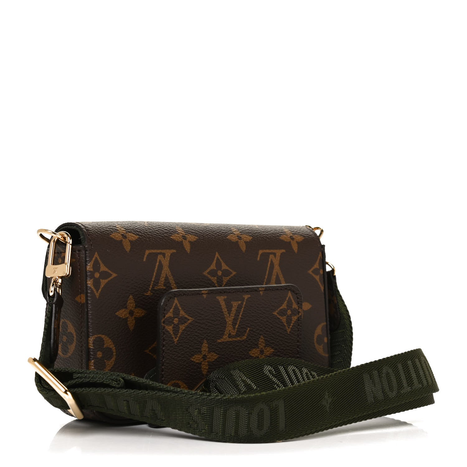 Louis Vuitton Monogram Felicie Strap & Go Kaki 3 of 8