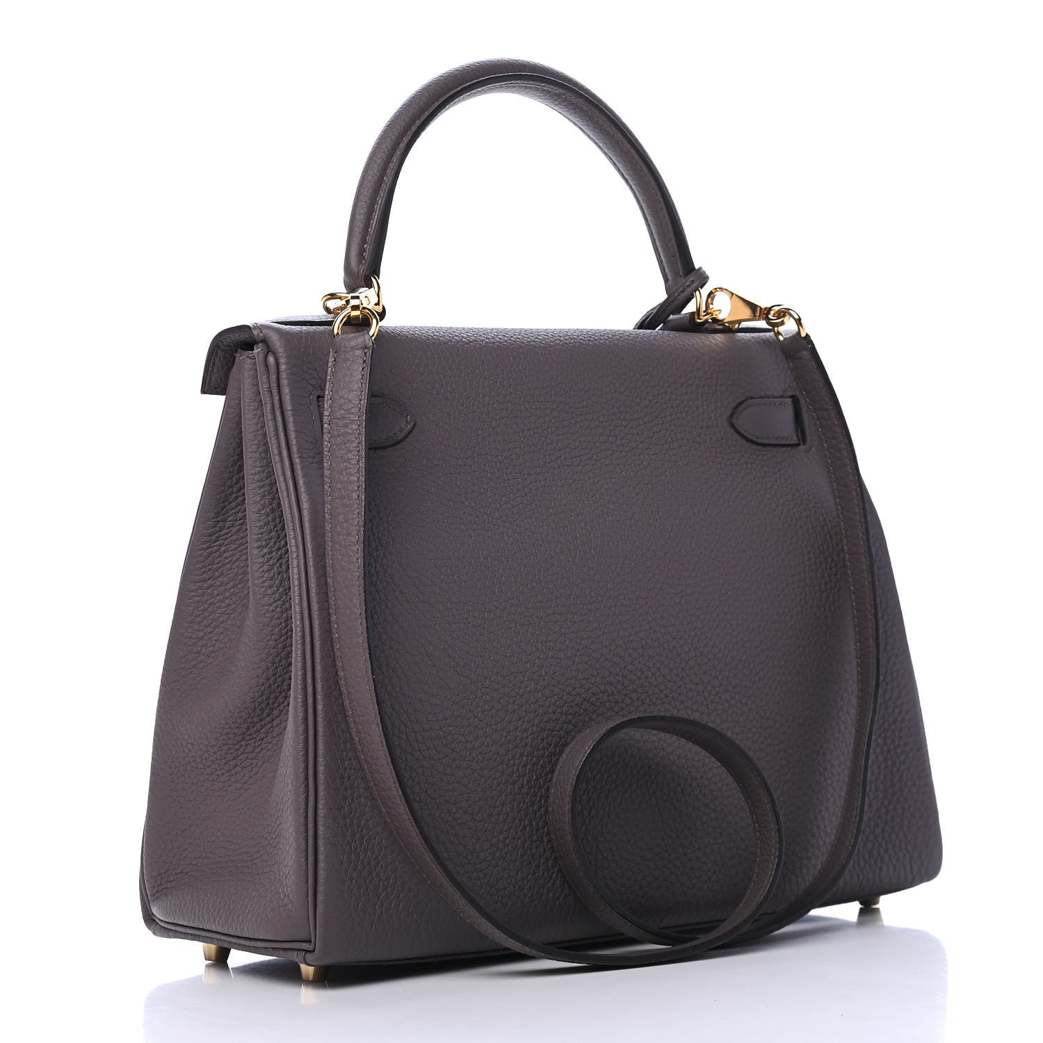 Hermes Togo Kelly Retourne 28 Etain 2 of 8