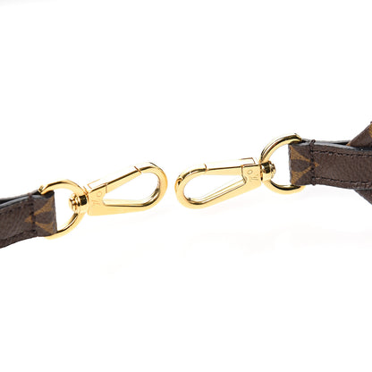 Louis Vuitton Monogram Bandouliere Shoulder Strap Black 3 of 4