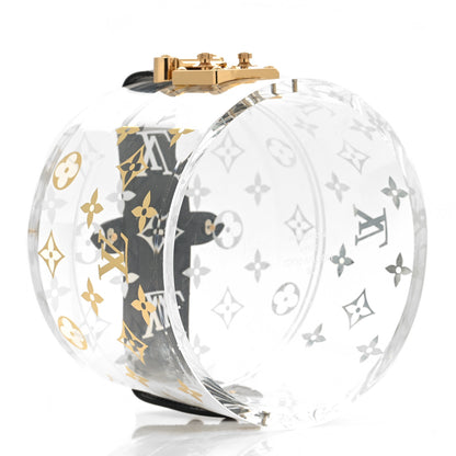Louis Vuitton Transparent Plexiglass Box Scott Black 4 of 7