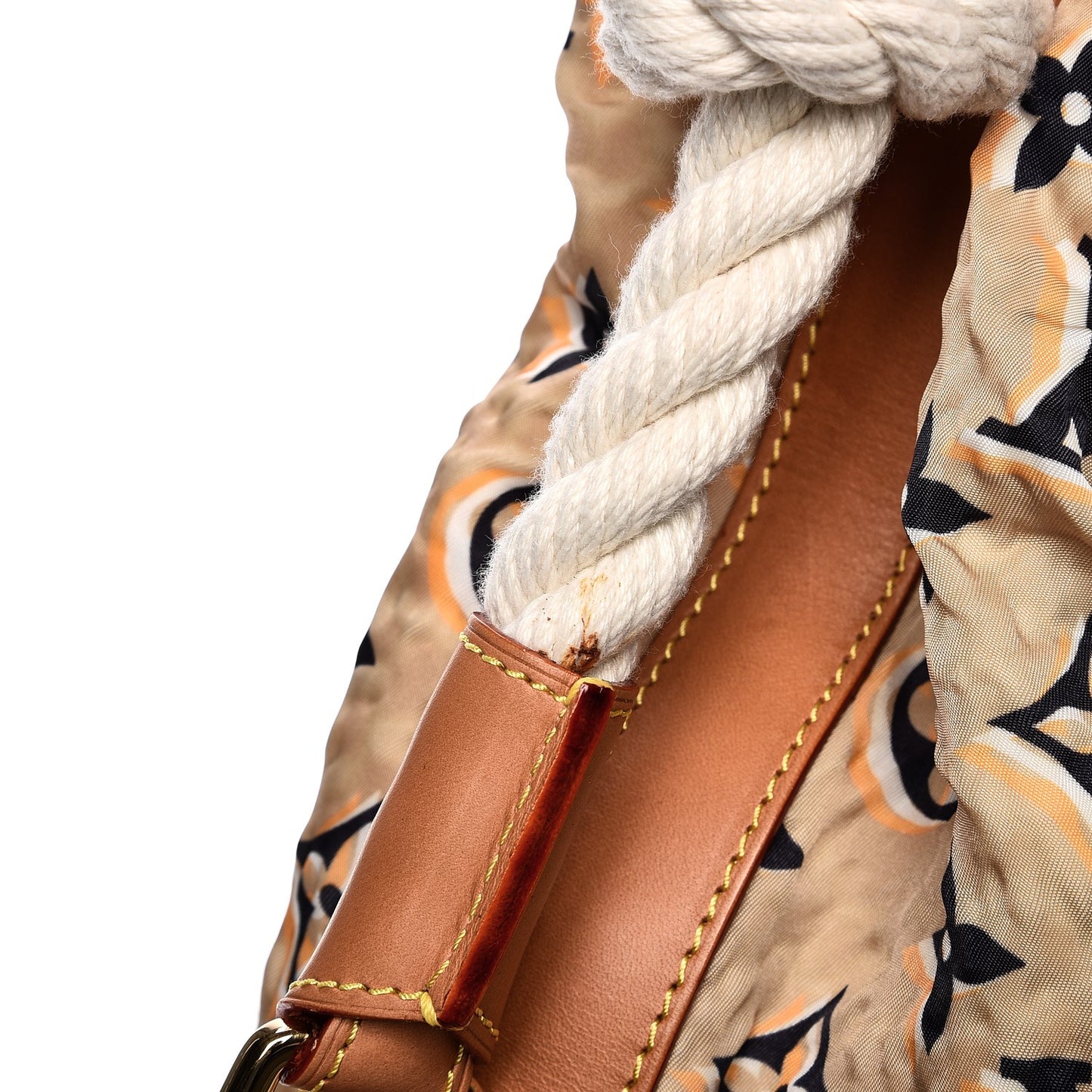 Canvas Monogram Cruise Bulles MM Natural