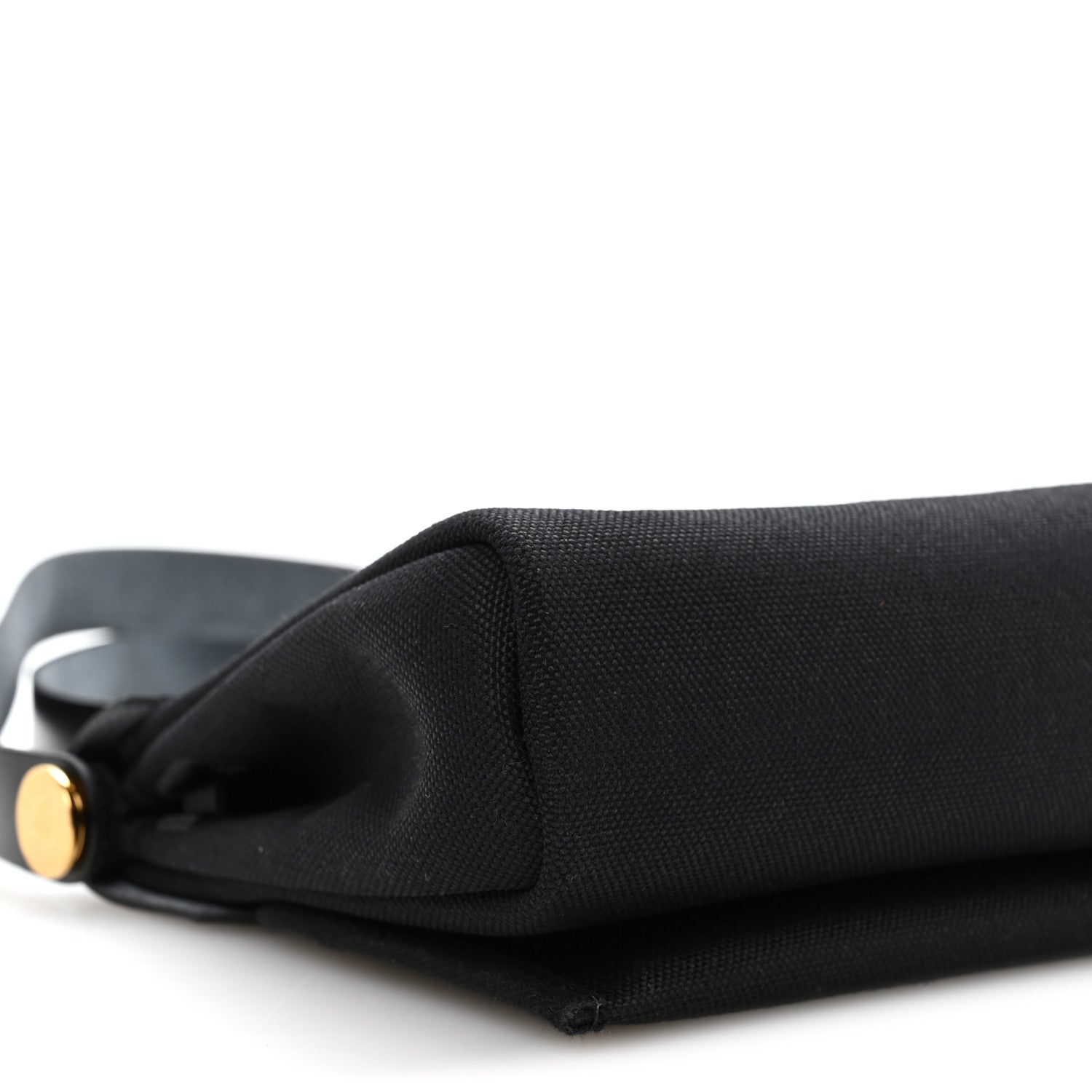 Hermes Military Toile Vache Hunter Herbag Zip Retourne 20 Black 9 of 11