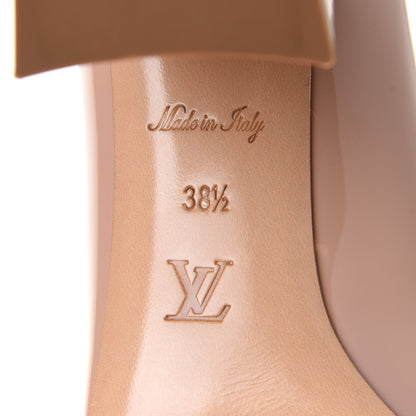 Louis Vuitton Patent Calfskin Madeleine Pumps 38.5 Blush 9 of 11
