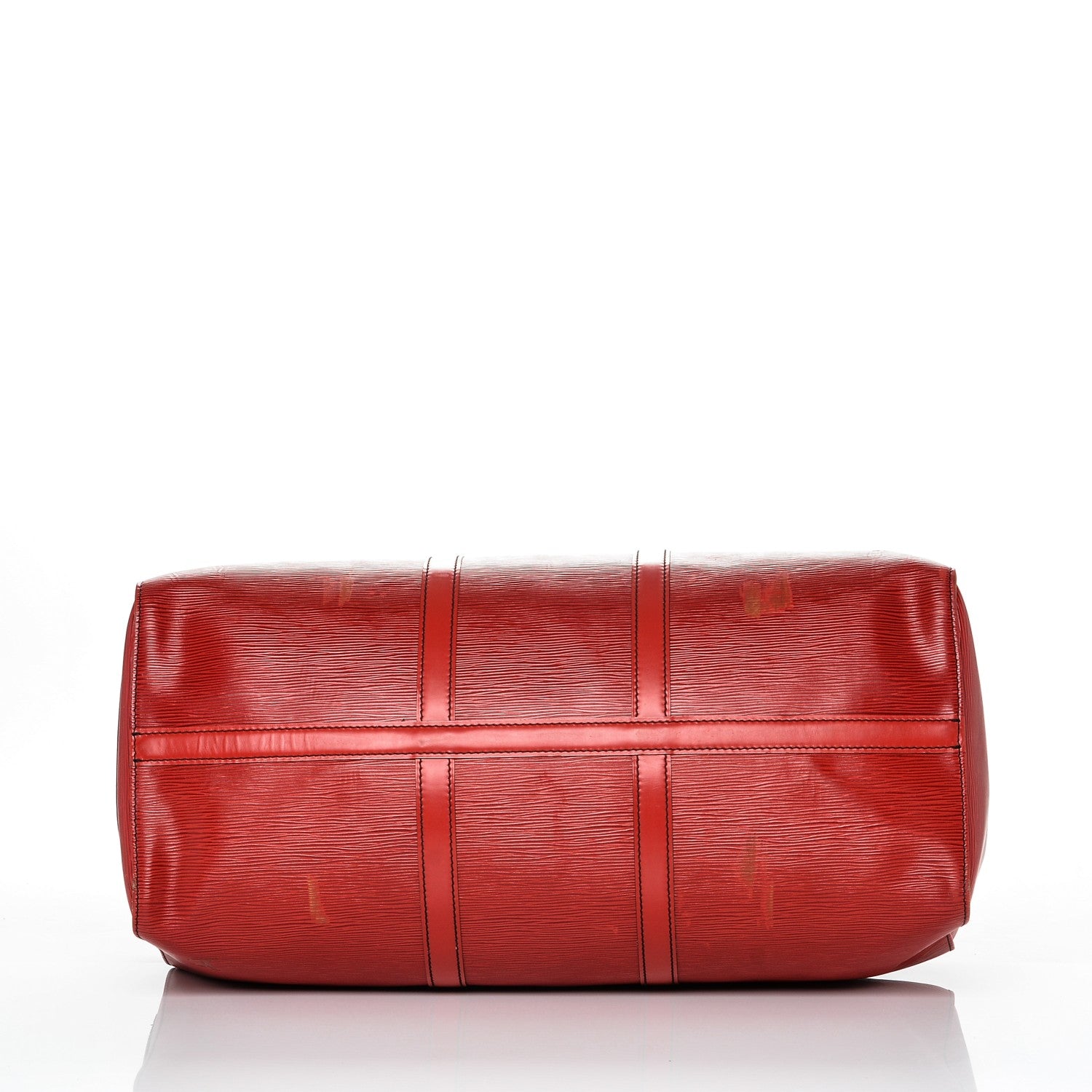 Louis Vuitton Epi Keepall 50 Castillan Red 5 of 10