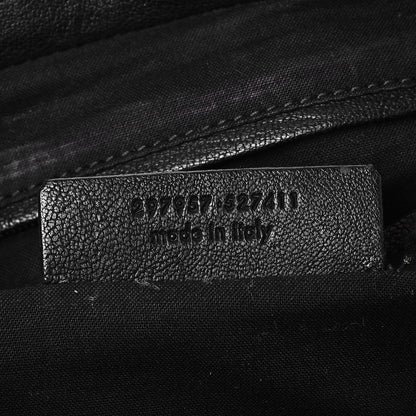 Saint Laurent Sheepskin Small Cabas ChYc Black 7 of 14