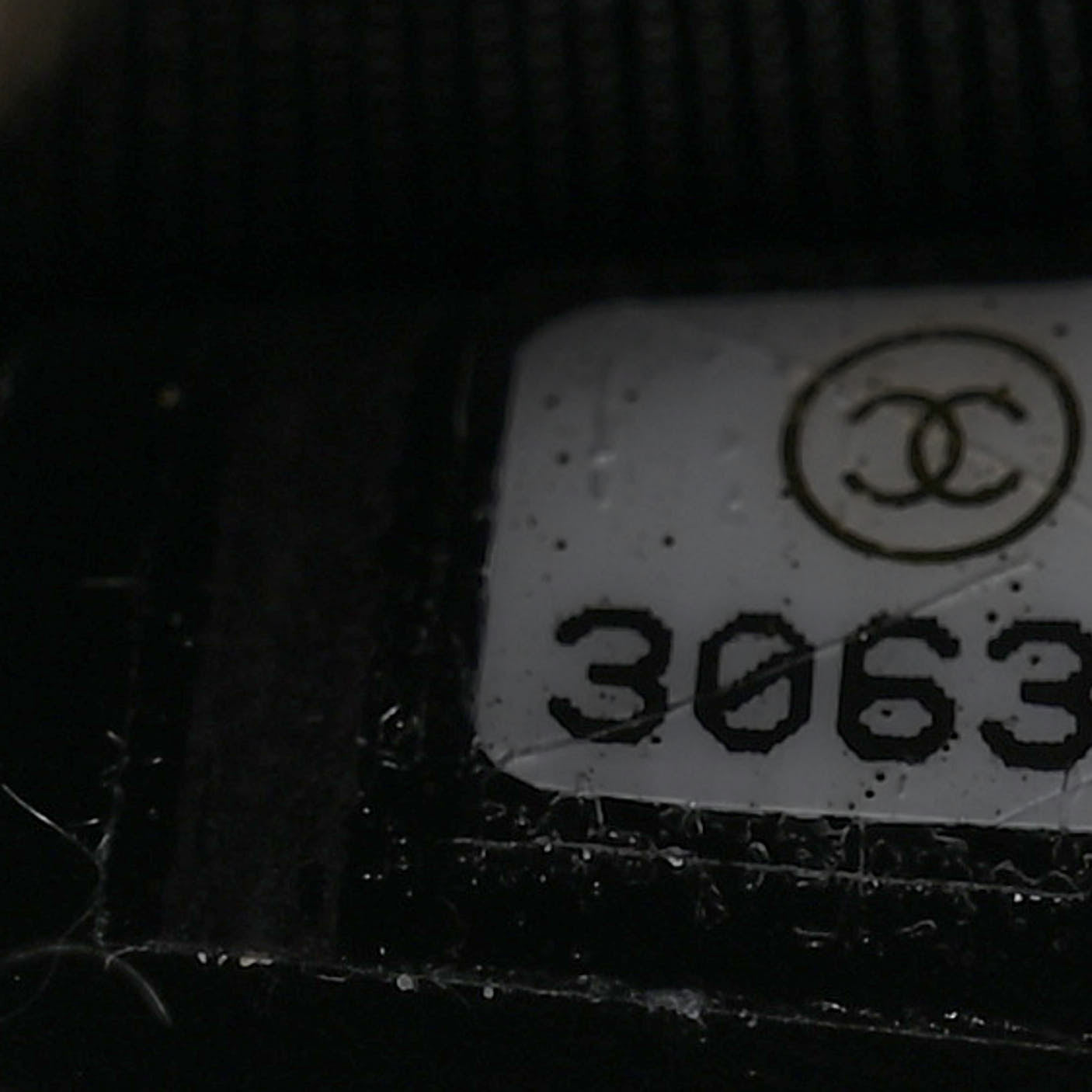 Caviar Quilted Small French New Wave CC Pouch Black