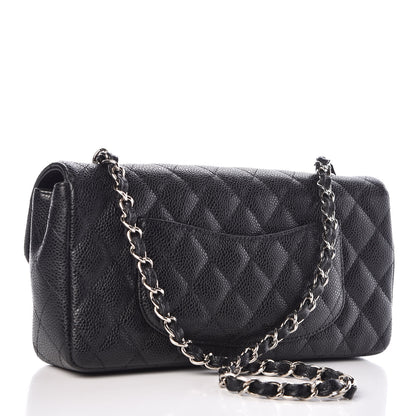 Chanel Caviar Quilted East West Flap Black 3 of 10