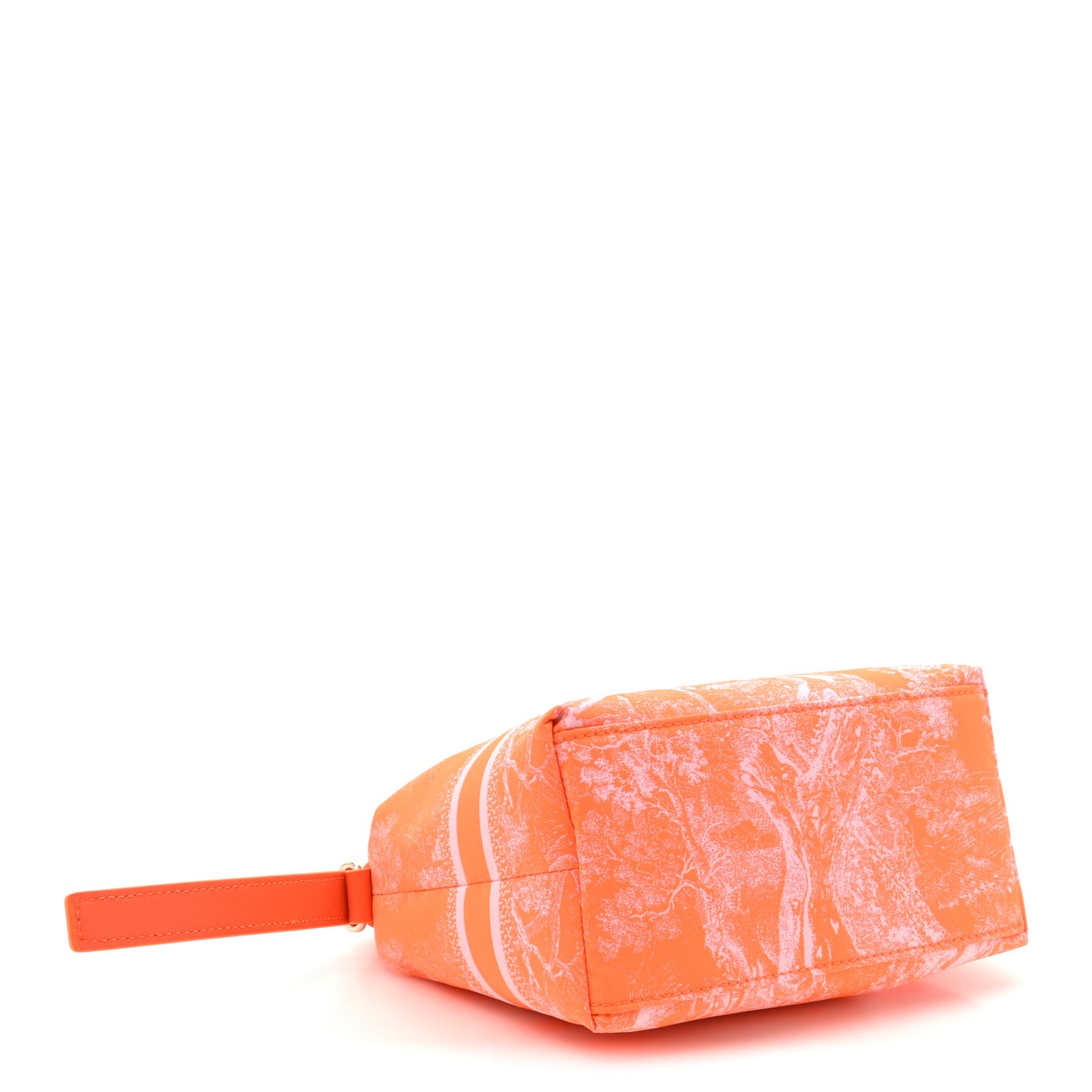Technical Fabric Toile De Jouy DiorTravel Nomad Pouch Orange