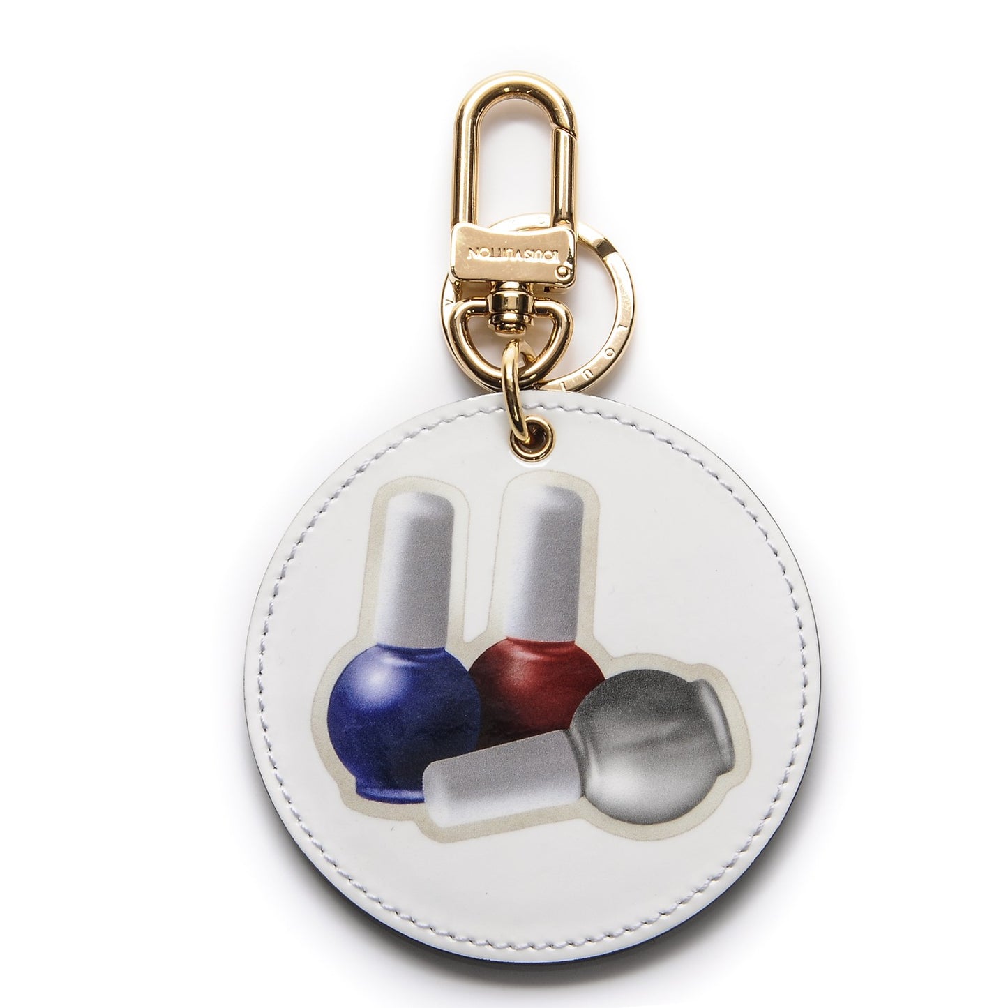 Vernis Stickers Nail Polish Bag Charm Key Ring