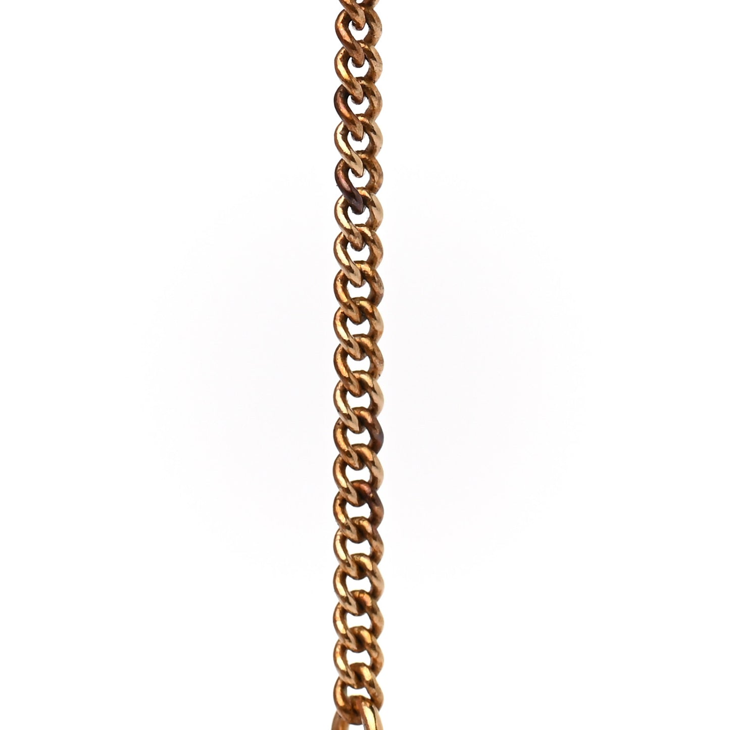 CC Drop Earrings Matte Gold