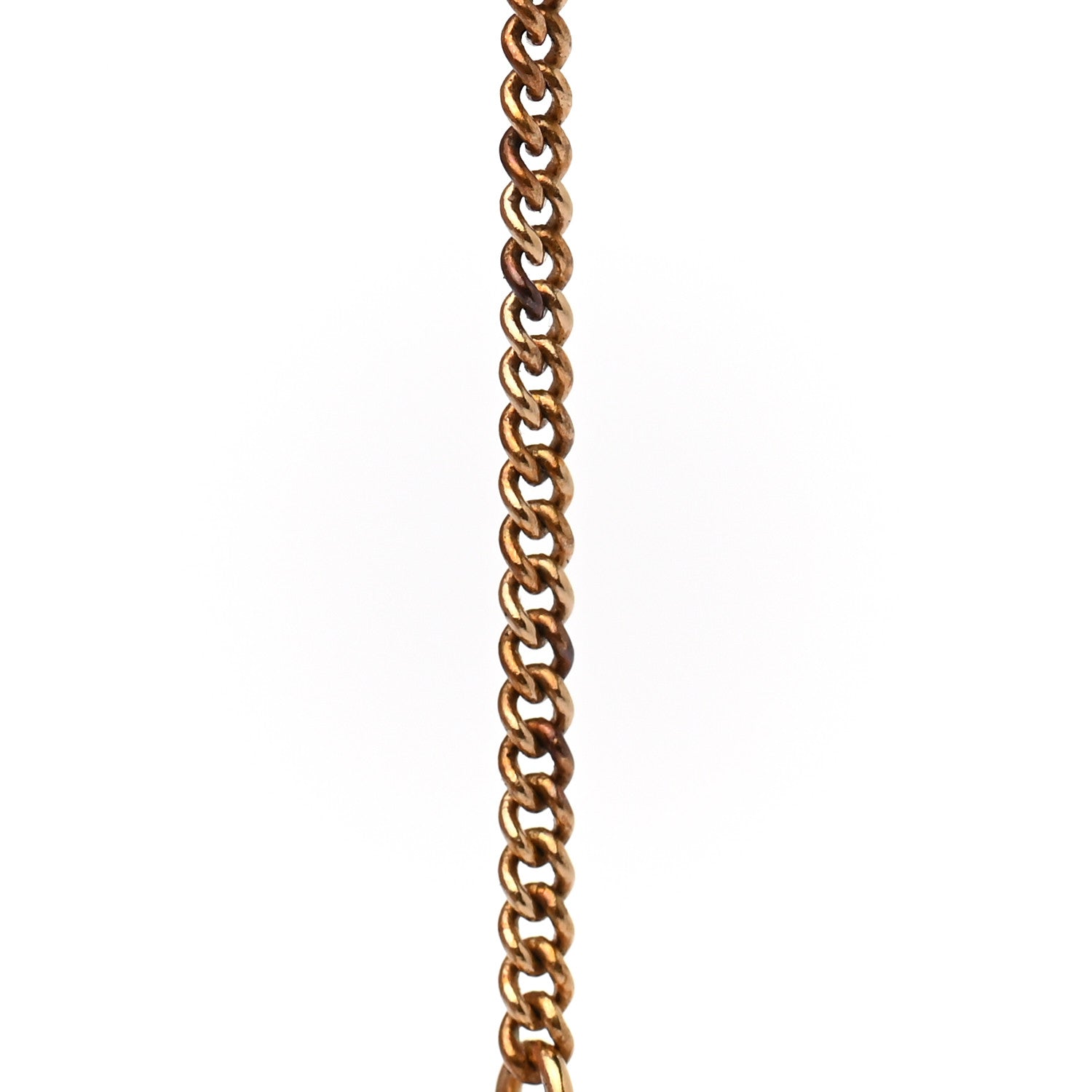 Chanel CC Drop Earrings Matte Gold 5 of 6