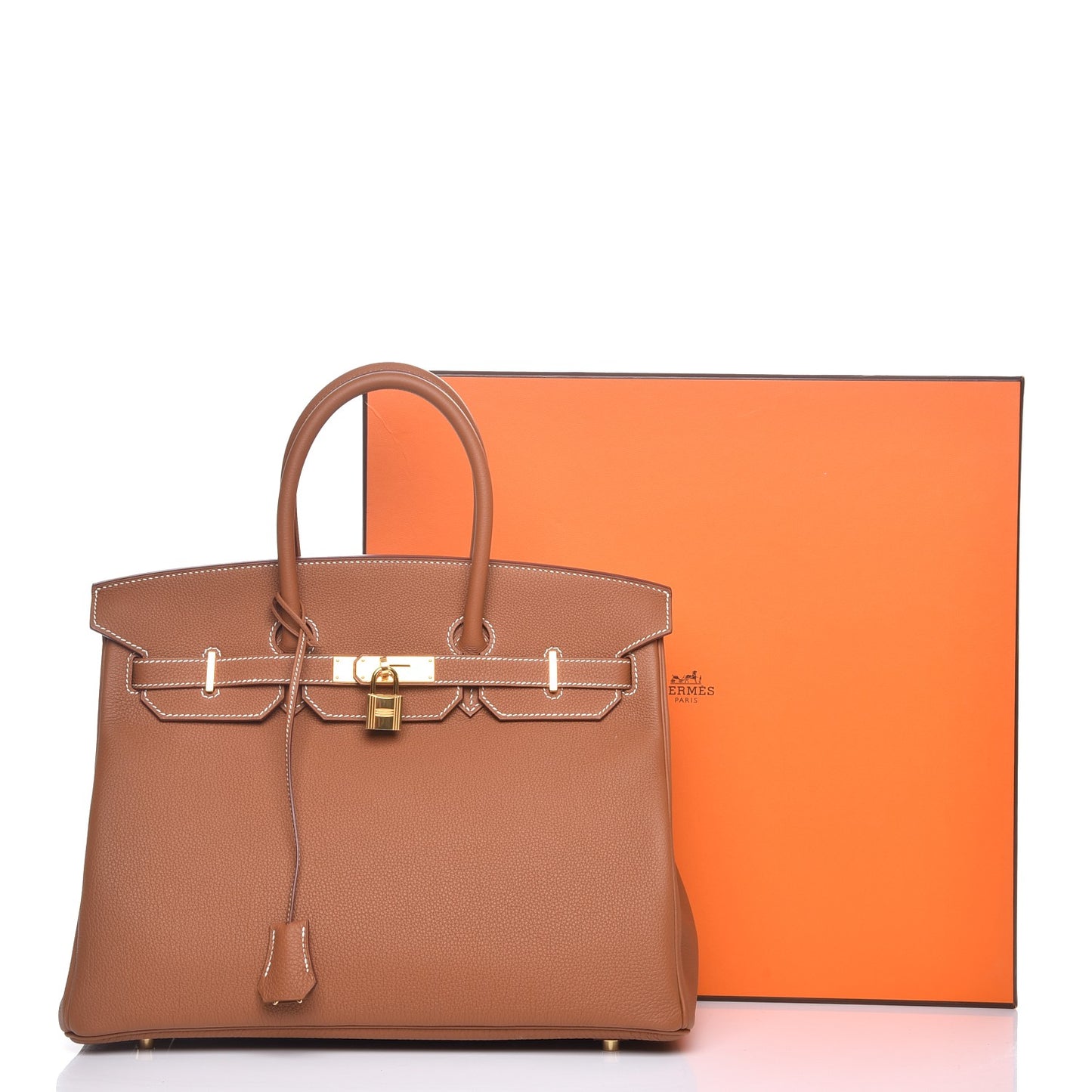 Togo Birkin 35 Gold