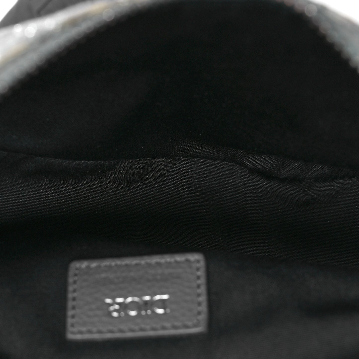 Oblique Mens Saddle Bag Grey