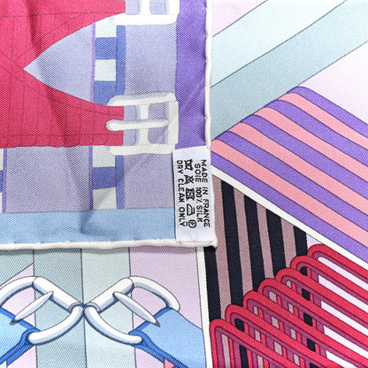 Hermes Silk Sangles En Zigzag Scarf 90 3 of 4