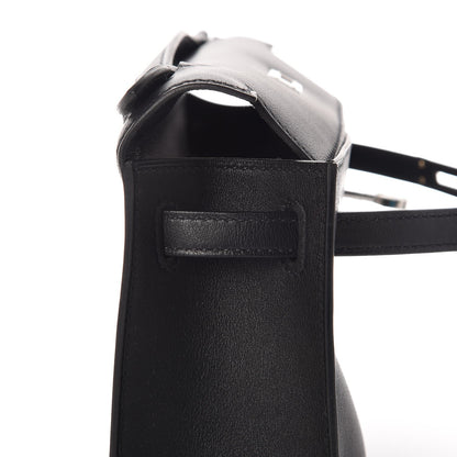Hermes Swift Kelly Pochette Clutch Black 17 of 27